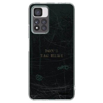 Picasee silikonový průhledný obal pro Xiaomi Redmi Note 11 Pro+ 5G - DON´T TAG