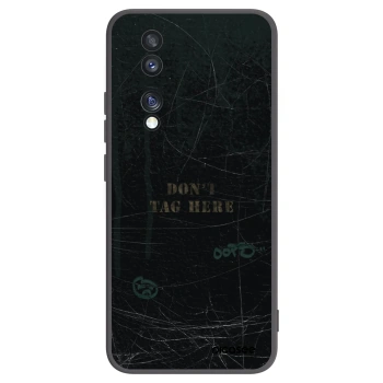 Picasee silikonový černý obal pro Honor 70 - DON´T TAG