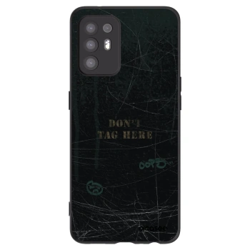 Picasee silikonový černý obal pro OPPO A94 5G - DON´T TAG