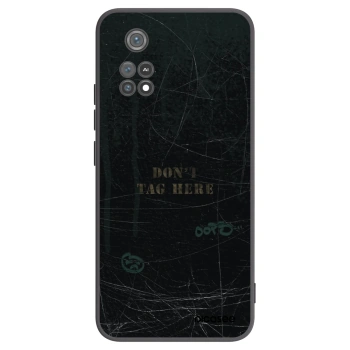 Picasee silikonový černý obal pro Xiaomi Poco M4 Pro - DON´T TAG