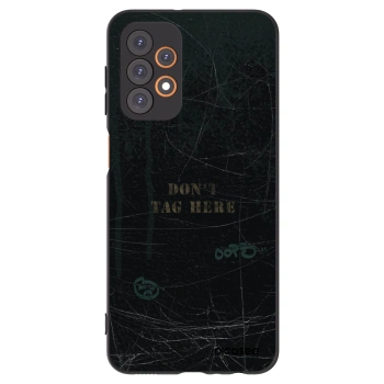 Picasee silikonový černý obal pro Samsung Galaxy A23 A236B 5G - DON´T TAG