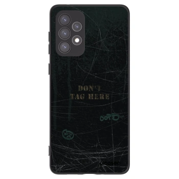 Picasee silikonový černý obal pro Samsung Galaxy A73 5G - DON´T TAG