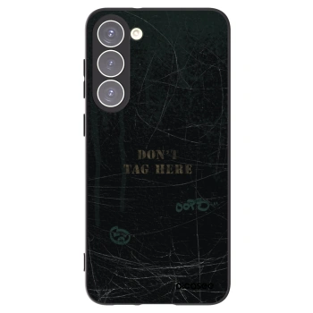 Picasee silikonový černý obal pro Samsung Galaxy S23+ 5G - DON´T TAG