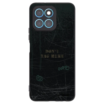 Picasee silikonový černý obal pro Honor X6 - DON´T TAG