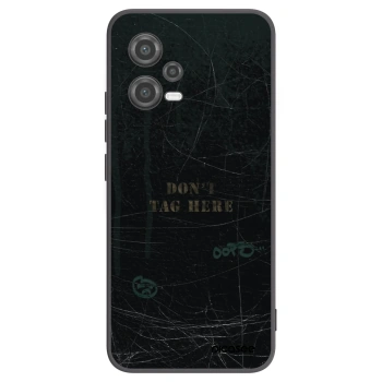 Picasee silikonový černý obal pro Xiaomi Poco X5 - DON´T TAG
