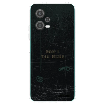 Picasee silikonový průhledný obal pro Xiaomi Poco X5 - DON´T TAG