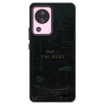 Picasee silikonový černý obal pro Xiaomi 13 Lite - DON´T TAG