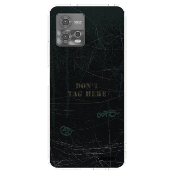 Picasee silikonový průhledný obal pro Motorola Moto G72 - DON´T TAG