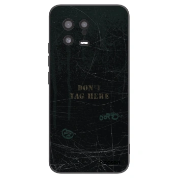 Picasee silikonový černý obal pro Xiaomi 13 - DON´T TAG