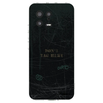 Picasee silikonový průhledný obal pro Xiaomi 13 - DON´T TAG