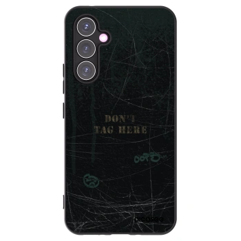 Picasee silikonový černý obal pro Samsung Galaxy A54 5G A546B - DON´T TAG
