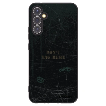 Picasee silikonový černý obal pro Samsung Galaxy A34 5G A346B - DON´T TAG