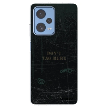 Picasee silikonový průhledný obal pro Xiaomi Redmi Note 12 Pro 5G - DON´T TAG