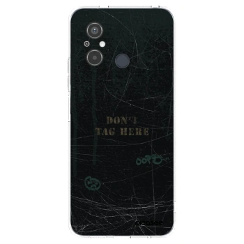 Picasee silikonový průhledný obal pro Xiaomi Redmi 12C - DON´T TAG