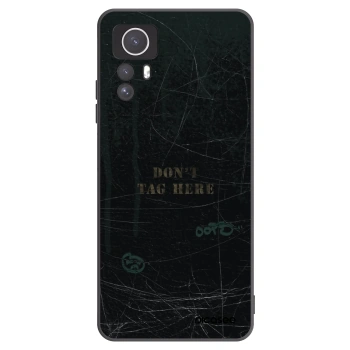 Picasee silikonový černý obal pro Xiaomi Redmi Note 12S - DON´T TAG