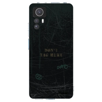 Picasee silikonový průhledný obal pro Xiaomi Redmi Note 12S - DON´T TAG