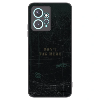 Picasee silikonový černý obal pro Xiaomi Redmi Note 12 4G - DON´T TAG