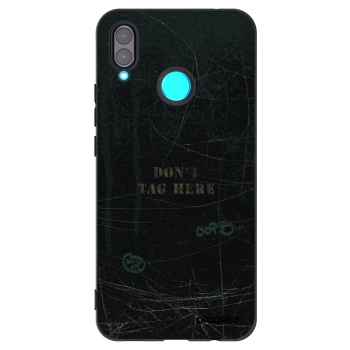 Picasee silikonový černý obal pro Huawei Nova 3 - DON´T TAG