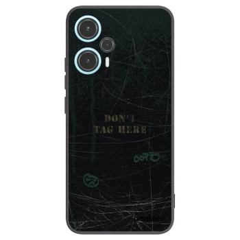 Picasee silikonový černý obal pro Xiaomi Poco F5 - DON´T TAG