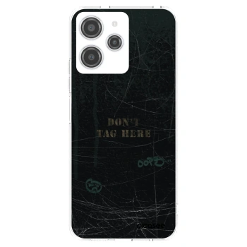 Picasee silikonový průhledný obal pro Xiaomi Redmi 12 4G - DON´T TAG