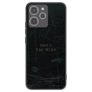 Picasee silikonový černý obal pro Xiaomi Redmi 12 4G - DON´T TAG