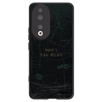 Picasee silikonový černý obal pro Honor 90 5G - DON´T TAG