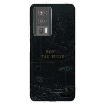 Picasee silikonový průhledný obal pro Xiaomi Poco F5 Pro 5G - DON´T TAG
