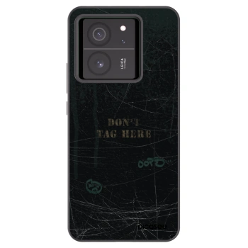 Picasee silikonový černý obal pro Xiaomi 13T - DON´T TAG