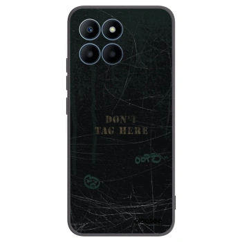 Picasee silikonový černý obal pro Honor 70 Lite - DON´T TAG