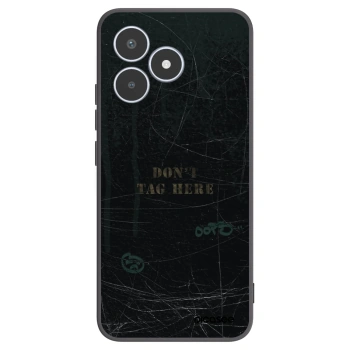 Picasee silikonový černý obal pro Realme C53 - DON´T TAG