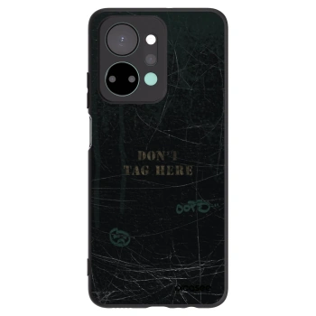 Picasee silikonový černý obal pro Honor X7a - DON´T TAG