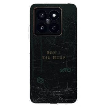 Picasee silikonový průhledný obal pro Xiaomi 14 Pro - DON´T TAG