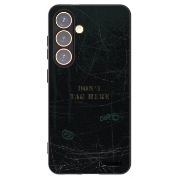 Picasee silikonový černý obal pro Samsung Galaxy S24 S921B 5G - DON´T TAG