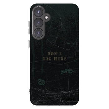 Picasee silikonový průhledný obal pro Samsung Galaxy S23 FE S711B - DON´T TAG