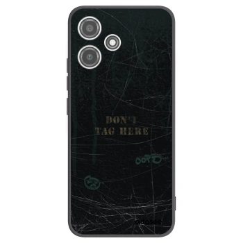 Picasee silikonový černý obal pro Xiaomi Redmi 12 5G - DON´T TAG