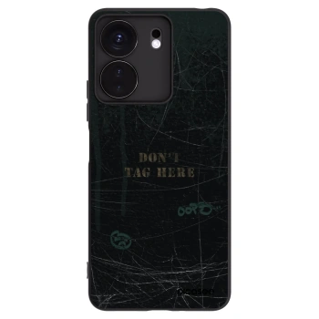 Picasee silikonový černý obal pro Xiaomi Redmi 13C 4G - DON´T TAG