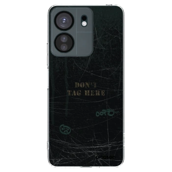 Picasee silikonový průhledný obal pro Xiaomi Redmi 13C 4G - DON´T TAG