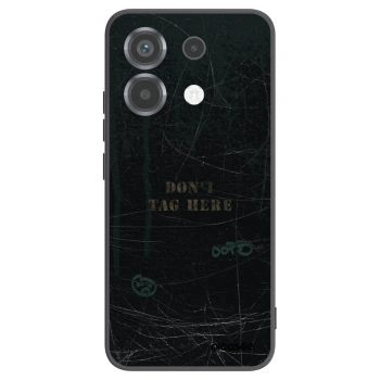 Picasee silikonový černý obal pro Xiaomi Poco X6 - DON´T TAG