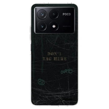 Picasee silikonový průhledný obal pro Xiaomi Poco X6 Pro - DON´T TAG