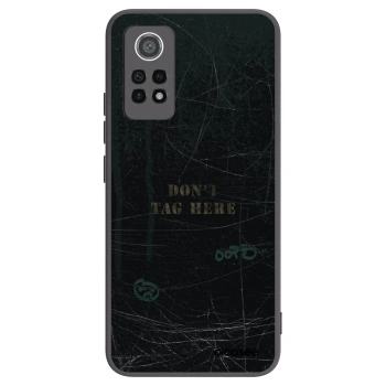 Picasee silikonový černý obal pro Xiaomi Redmi Note 12 Pro 4G - DON´T TAG