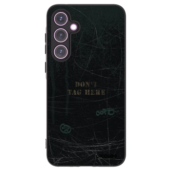 Picasee silikonový černý obal pro Samsung Galaxy A35 5G A356B - DON´T TAG