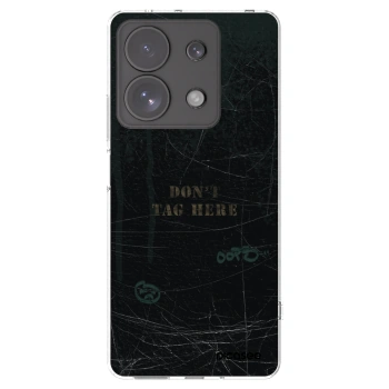 Picasee silikonový průhledný obal pro Xiaomi Redmi Note 13 Pro 4G - DON´T TAG
