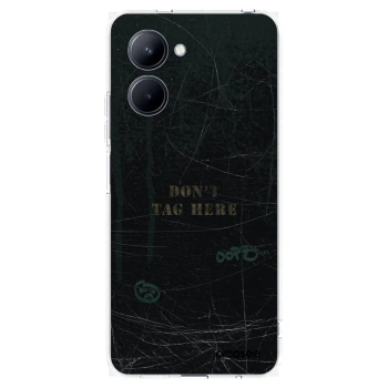 Picasee silikonový průhledný obal pro Realme C33 (2023) - DON´T TAG