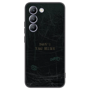 Picasee silikonový černý obal pro Vivo V40 SE 5G - DON´T TAG