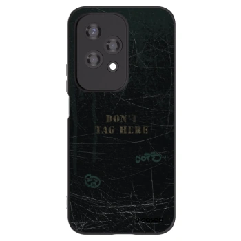 Picasee silikonový černý obal pro Honor 200 Lite - DON´T TAG