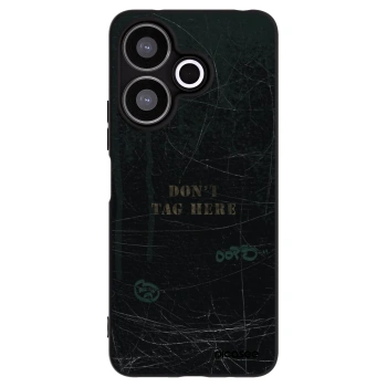 Picasee silikonový černý obal pro Xiaomi Redmi 13 4G - DON´T TAG