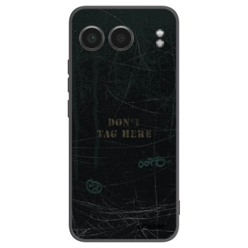 Picasee silikonový černý obal pro OnePlus Nord 4 - DON´T TAG