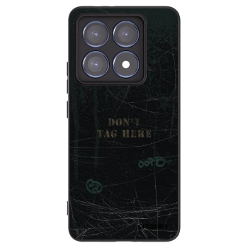 Picasee silikonový černý obal pro Xiaomi 14T Pro - DON´T TAG