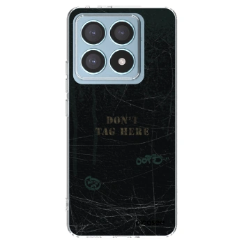 Picasee silikonový průhledný obal pro Xiaomi 14T Pro - DON´T TAG
