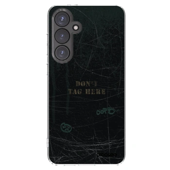 Picasee silikonový průhledný obal pro Samsung Galaxy S24 FE S721B - DON´T TAG